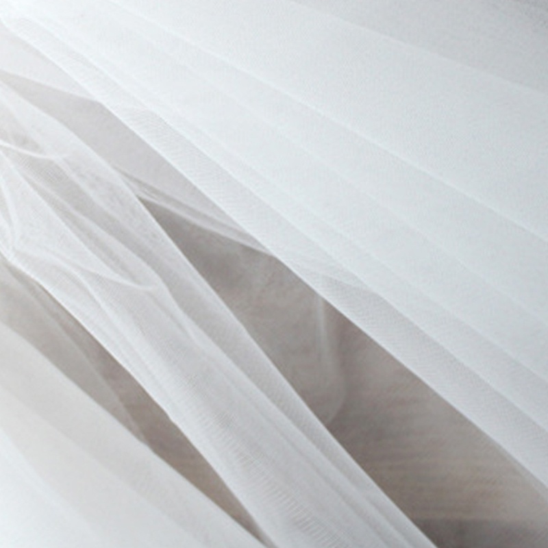 Mạng Che Mặt 2 Lớp Kèm Lược Kim Loại Dài Bằng Vải Tuyn Cho Cô Dâu Chụp Ảnh Cưới