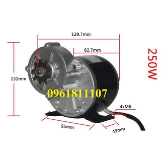 Motor giảm tốc 12V 250W