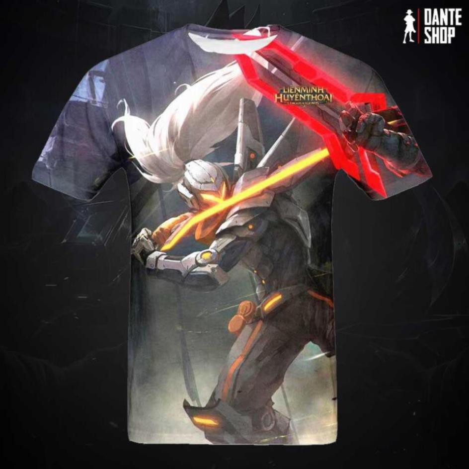 Áo Liên Minh Huyền Thoại - In 3D - Siêu Phẩm Yasuo, Zed, Master Yi, Jhin - Chuyên áo lmht, Liên Quân  ྇ ་  ྇