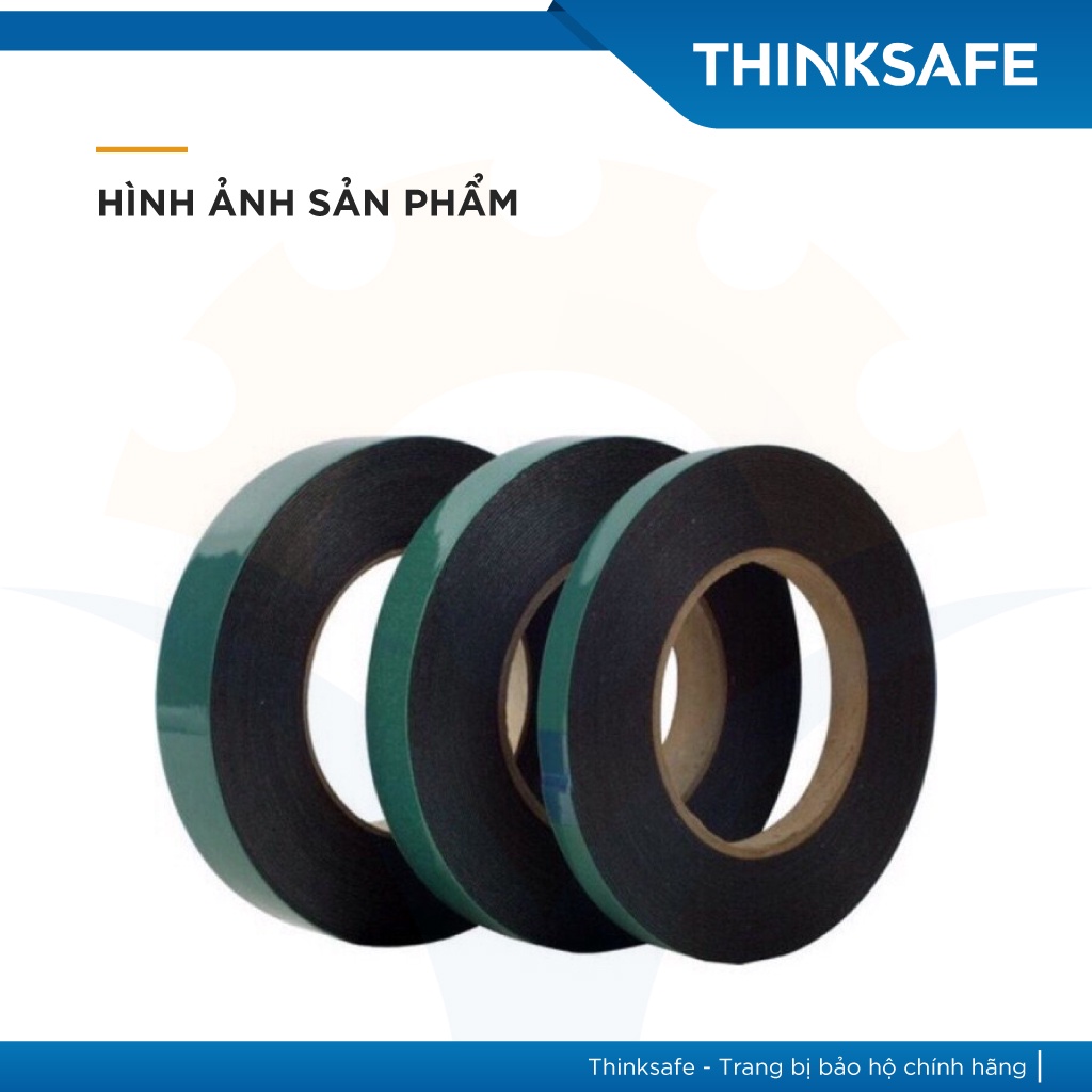 Băng keo xốp 2 mặt Thinksafe, dán được trên nhiều bề mặt, tường gạch, nhựa