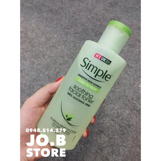 Nước hoa hồng Simple Kind To Skin Soothing Facial Toner