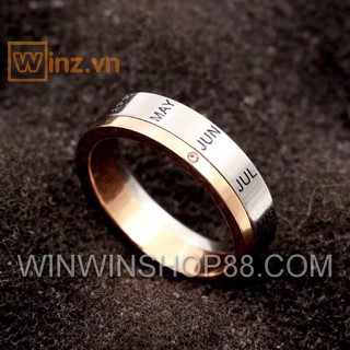 Nhẫn xoay ngày tháng N327 Andhere