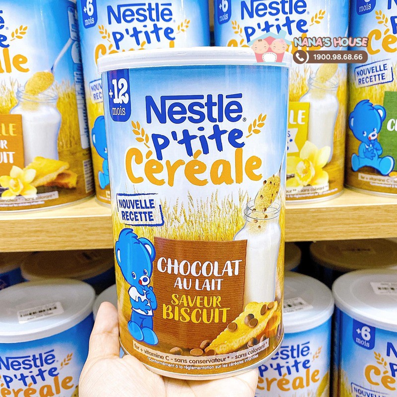 Bột pha sữa Nestle Pháp vị bích quy socola – 400g (12m)