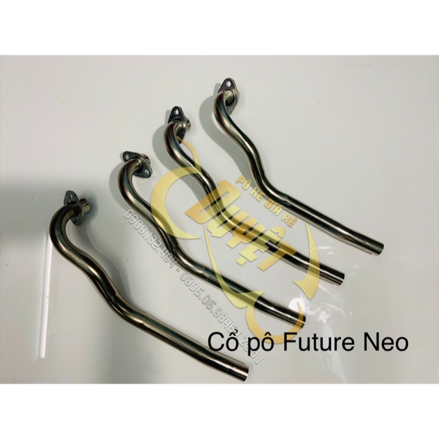 Cổ pô Future Neo [VIDEO thật] thay inox [GIÁ SỈ]