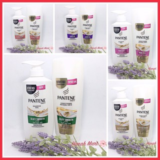 Cặp dầu gội xả Pantene Pro-V dưỡng tóc suôn mượt óng ả và ngăn ngừa rụng tóc 450ml đủ loại