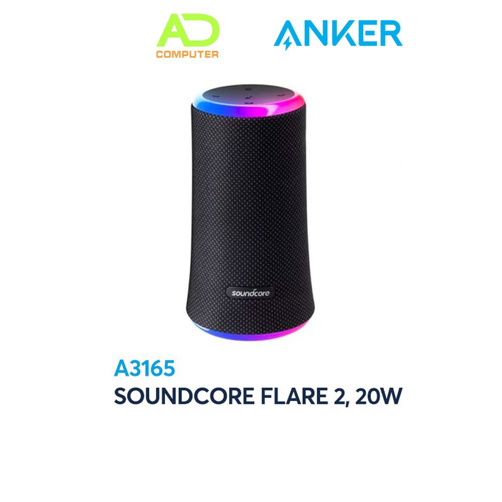 Loa bluetooth SOUNDCORE Flare 2 20W by Anker Hàng chính hãng - A3165