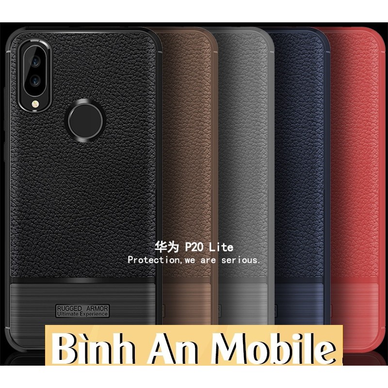 Ốp lưng chống sốc rugged armor Huawei nova 3e Bình An Mobile