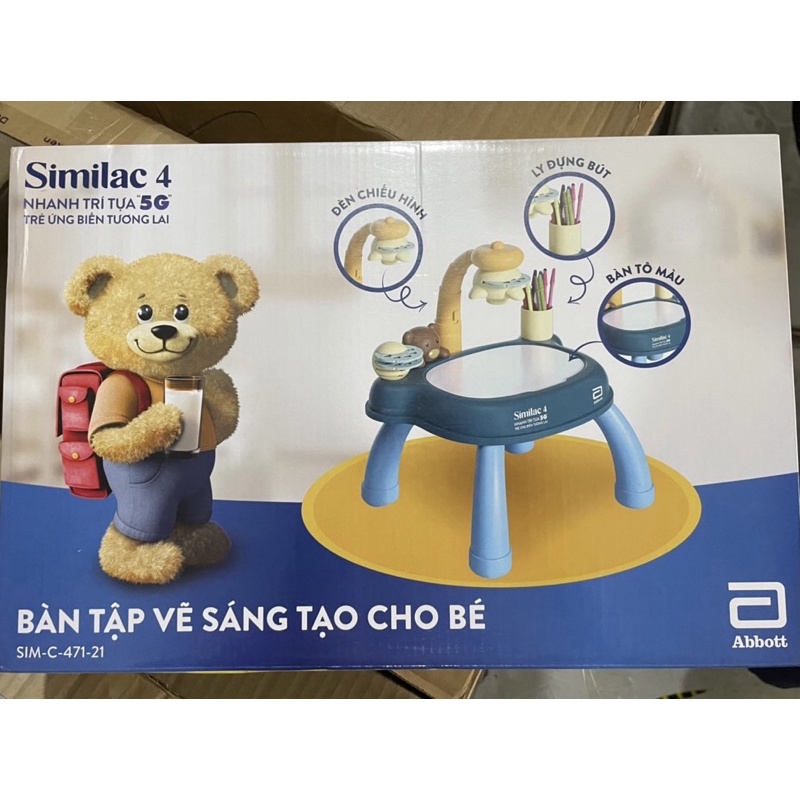 Bàn tập vẽ sáng tạo cho bé - hkm similac