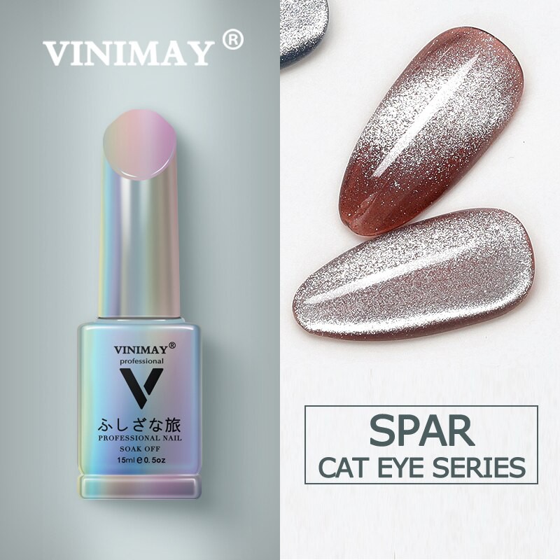 Sơn mắt mèo kim cương Vinimay Top mắt mèo kim cương lấp lánh Cat Eye 15Ml