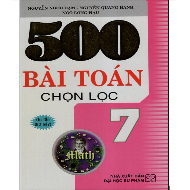 Sách - 500 Bài Toán Chọn Lọc Lớp 7