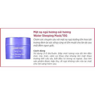 Sữa dưỡng da tay mềm mịn Laneige Soft Hand Lotion