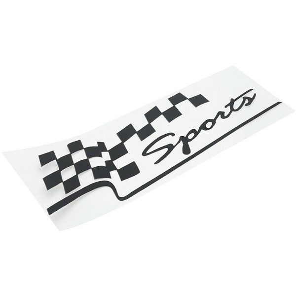 Tem dán trang trí ô tô, decal dán trang trí ô tô Sport caro