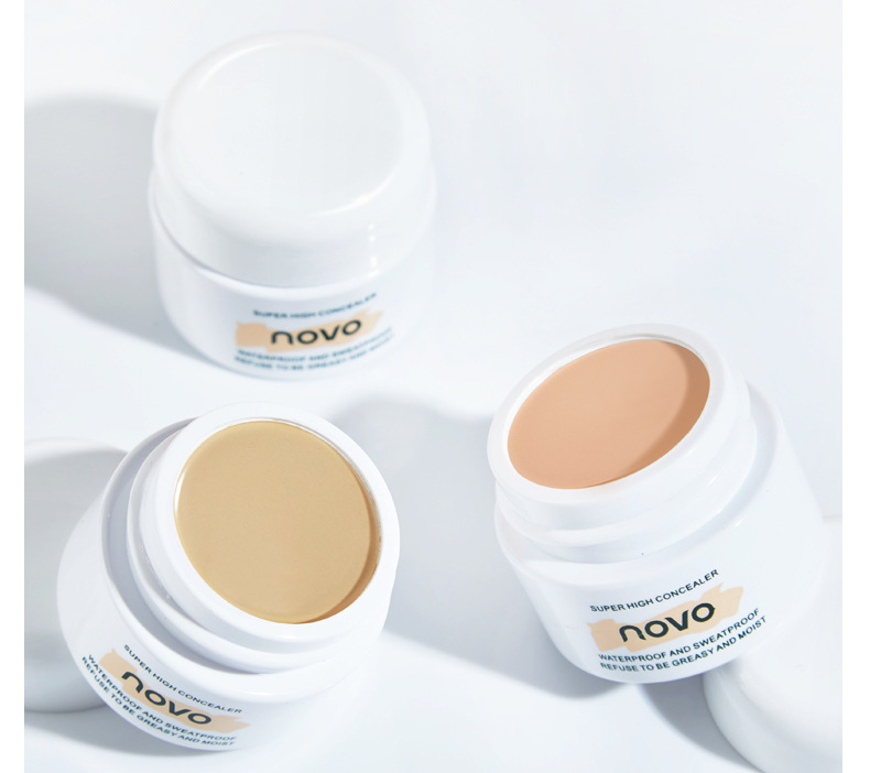 [Hàng mới về] Kem che khuyết điểm NOVO mịn màng dễ nâng tông màu da tự nhiên | BigBuy360 - bigbuy360.vn
