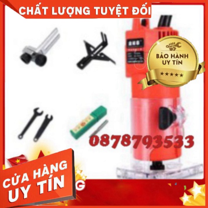 XẢ SỐC - Máy soi gỗ - máy phay gỗ mini Alu nhỏ gọn, tiện dụng