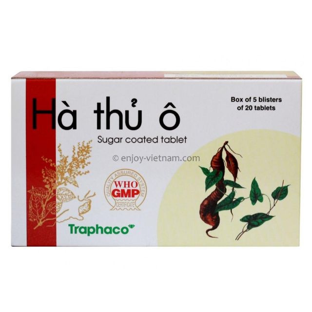 VIÊN UỐNG ĐEN TÓC HÀ THỦ Ô TRAPHACO