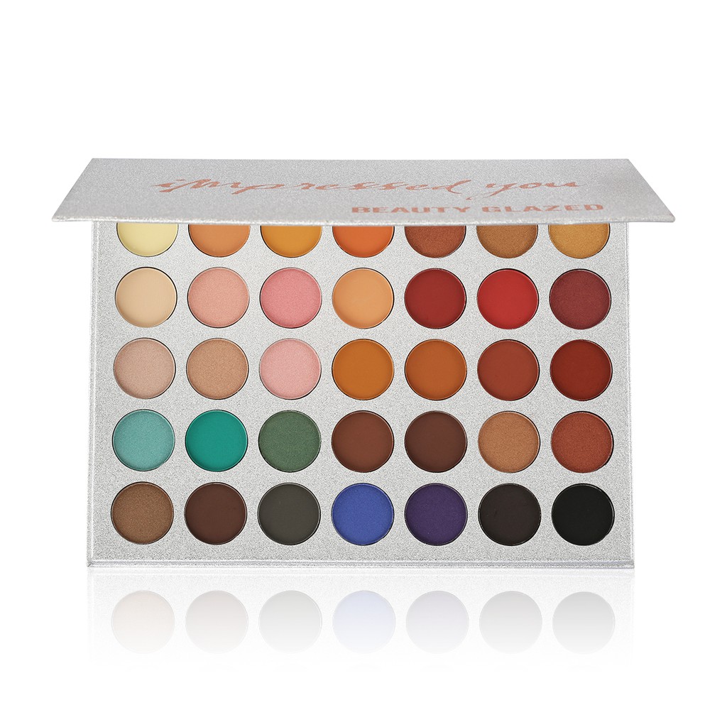 Bảng phấn mắt 35 màu lấp lánh và lì Beauty Glazed | BigBuy360 - bigbuy360.vn