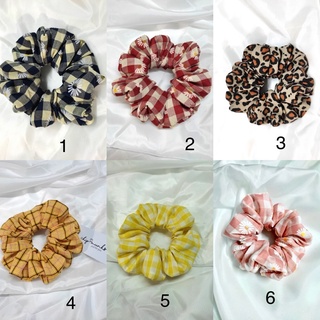 [Siêu rẻ] Chọn ngẫu nhiên cột tóc vải linen cao cấp scrunchies