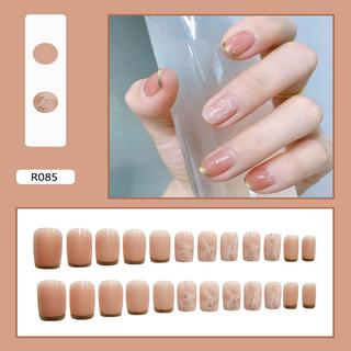 (Hàng Mới Về) 1 Hộp 24 Móng Tay Giả Trang Trí Xinh Xắn R085