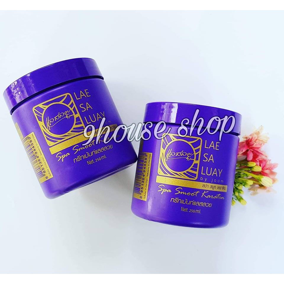 01 Hủ Ủ Tóc Lụa Keratin Lae Sa Luay Thái Lan 250ml