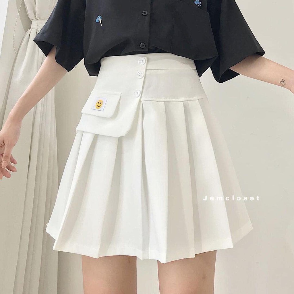 Chân Váy Xếp Ly Umi Cai Cấp CV102