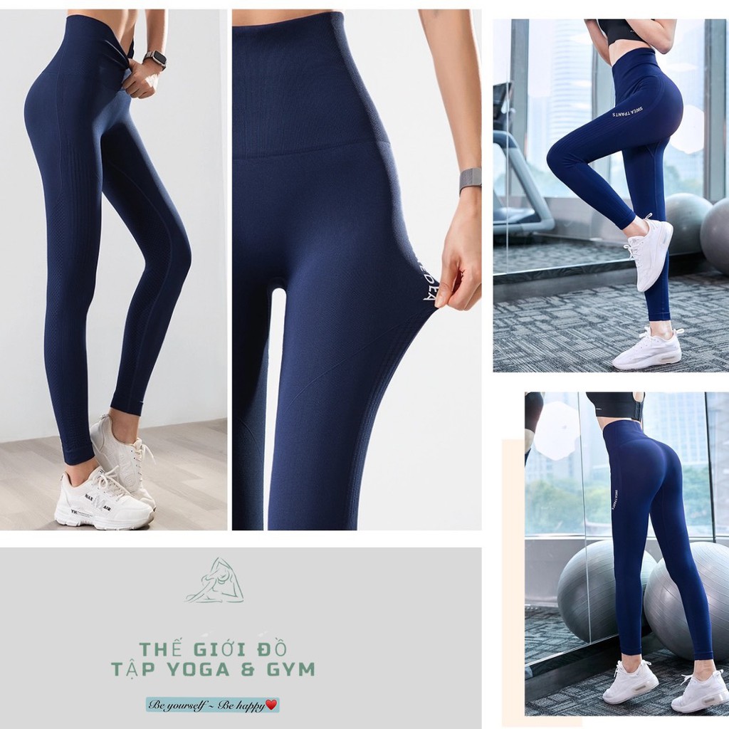 Quần Tập Yoga quần tập Gym - Legging dài lưng cao nâng mông cao cấp. | BigBuy360 - bigbuy360.vn