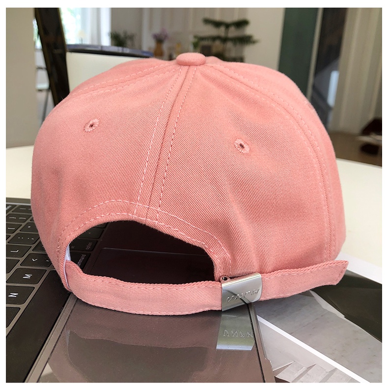 Mũ Lưỡi Trai Thêu Hình Gấu Dễ Thương Phong Cách Hàn Quốc Thời Trang Mùa Hè Cho Nữ