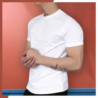 Áo thun Nam trơn cổ tròn 100% cotton HOÀN TIỀN NẾU KHÔNG ƯNG Ý.