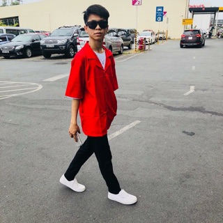 sơ mi cổ vest