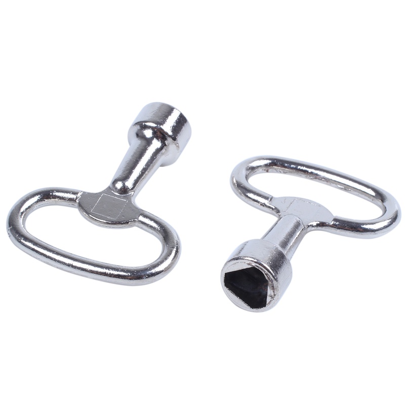 Khe khóa cho bu lông Bảng kim loại hình tam giác ba góc 8 mm x 2