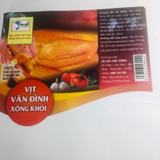 Vịt vân đình xông khói