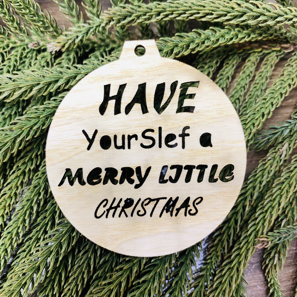 Phụ Kiện Trang Trí Giáng Sinh Bằng Gỗ, Treo Cây Thông Noel Nhiều Hình Dáng