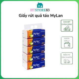 Khăn giấy rút giấy ăn rút quả táo mylan