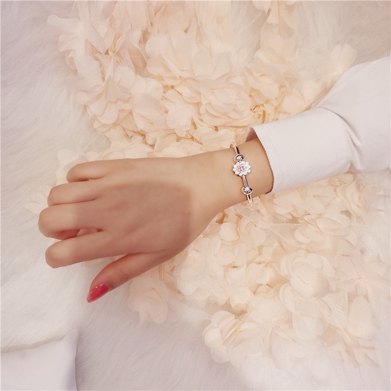 (BÁN LỖ) Lắc tay bạc nữ 925, vòng tay nam nữ bạc trang nhã, hiện đại SUNFT | BigBuy360 - bigbuy360.vn