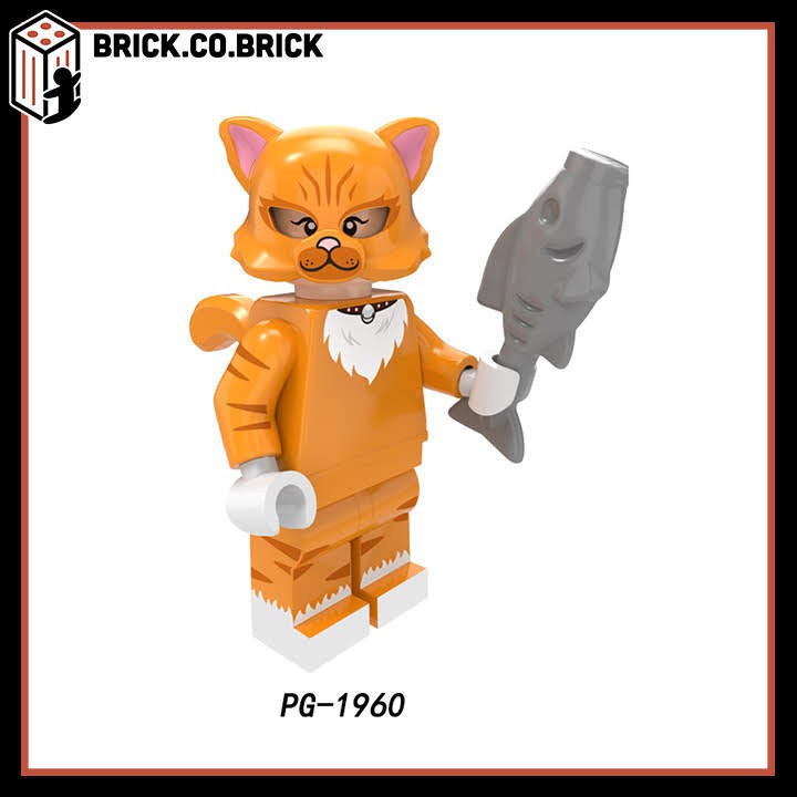 PG8223 Đồ chơi lắp ráp minifigure và bigfig nhân vật lego các nhân vật hóa trang động vật.