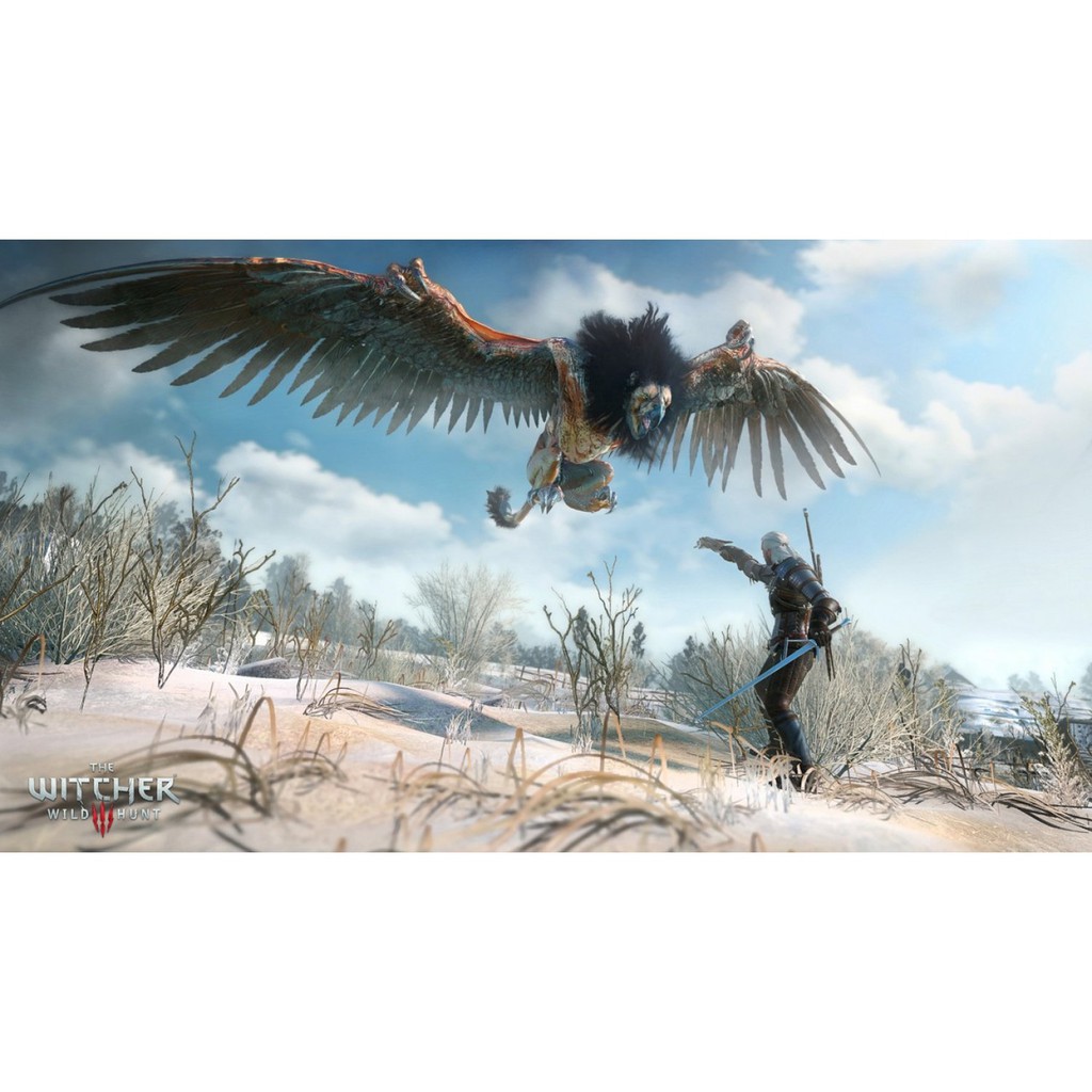 [Mã 153ELSALE2 giảm 7% đơn 300k] Đĩa Game PS4 The Witcher 3 Wild Hunt Complete Edition Hệ US