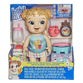 ĐỒ CHƠI BABY ALIVE - Bé Lisa tập làm bữa sáng - MÃ SP E8974