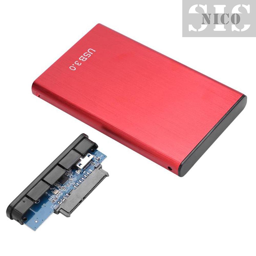 Hộp Đựng Ổ Cứng 2.5 Inch Usb3.0 Bằng Hợp Kim Nhôm Màu Bạc | BigBuy360 - bigbuy360.vn