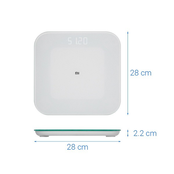 Cân Thông Minh Xiaomi Smart Scale 2 Global - NUN4056GL | Hàng chính hãng Digiworld | Bảo hành 12 tháng