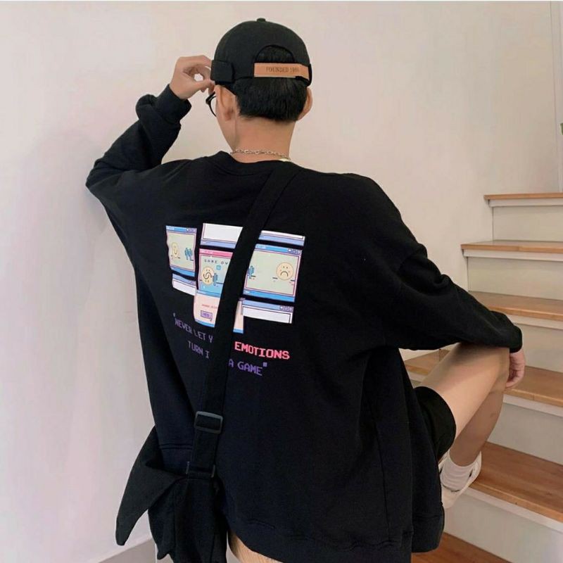 Áo Khoác bomber GAME form rộng unisex (Ảnh thật)