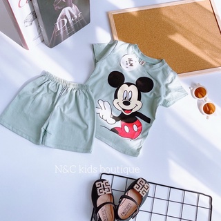 Bộ cộc tay mickey cho bé
