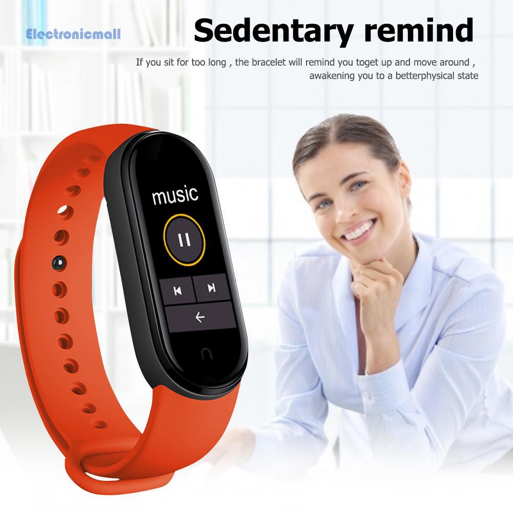 ElectronicMall01 2 Types LED Digital Watch / Color Screen Smart Band Heart Rate Blood Pressure Sleep Monitor Pedometer