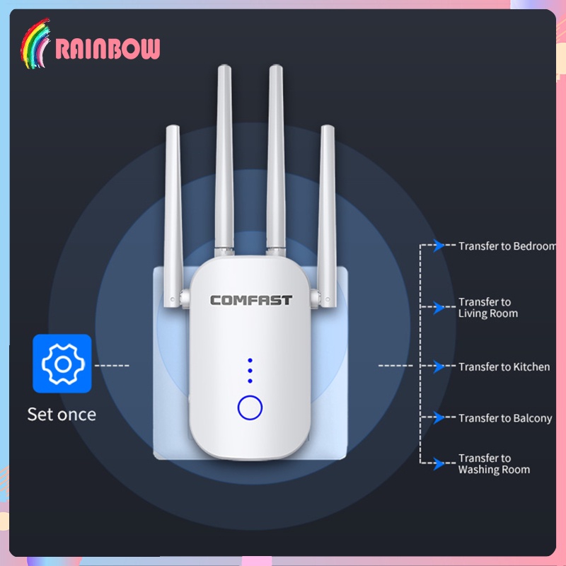 Thiết Bị Khuếch Đại Tín Hiệu Wifi 1200mbps | BigBuy360 - bigbuy360.vn