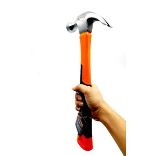 Búa sắt đầu tròn kapusi 0.25kg thân cầm tay dài