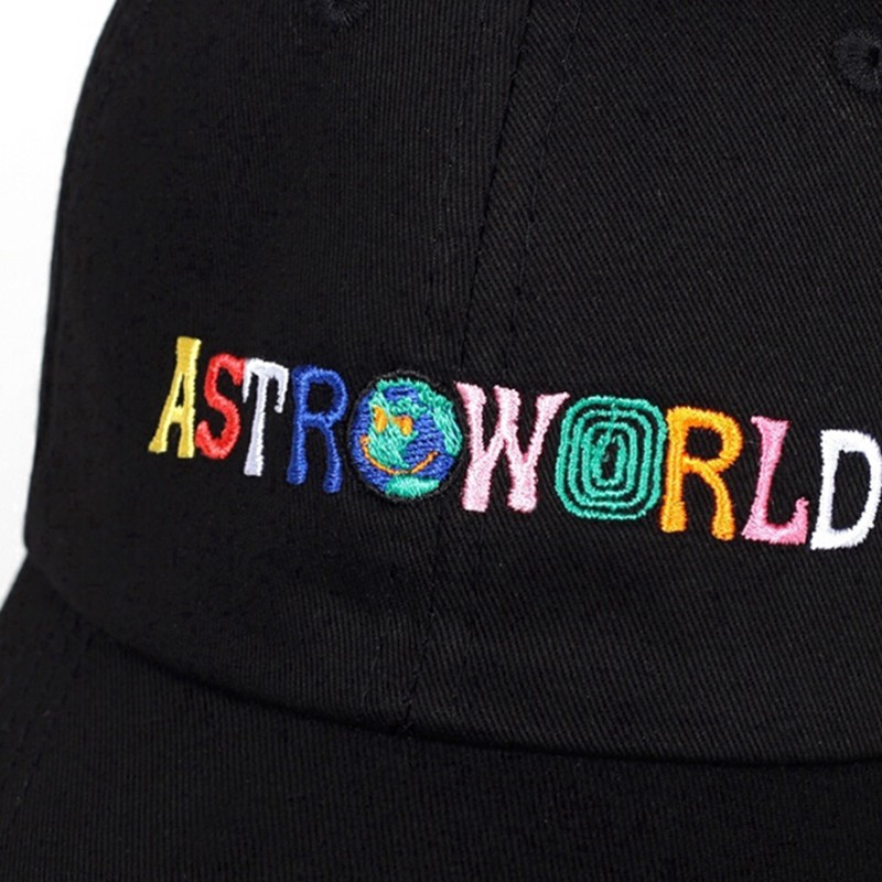 Mũ lưỡi trai họa tiết Travis Scott Thiết Kế Độc Đáo Cá Tính