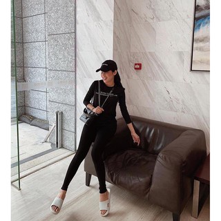 [SẴN]- QUẦN LEGGING ĐANH MỊN XUẤT HÀN