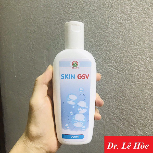 sữa rửa mặt không bọt Skin GSV 200ml