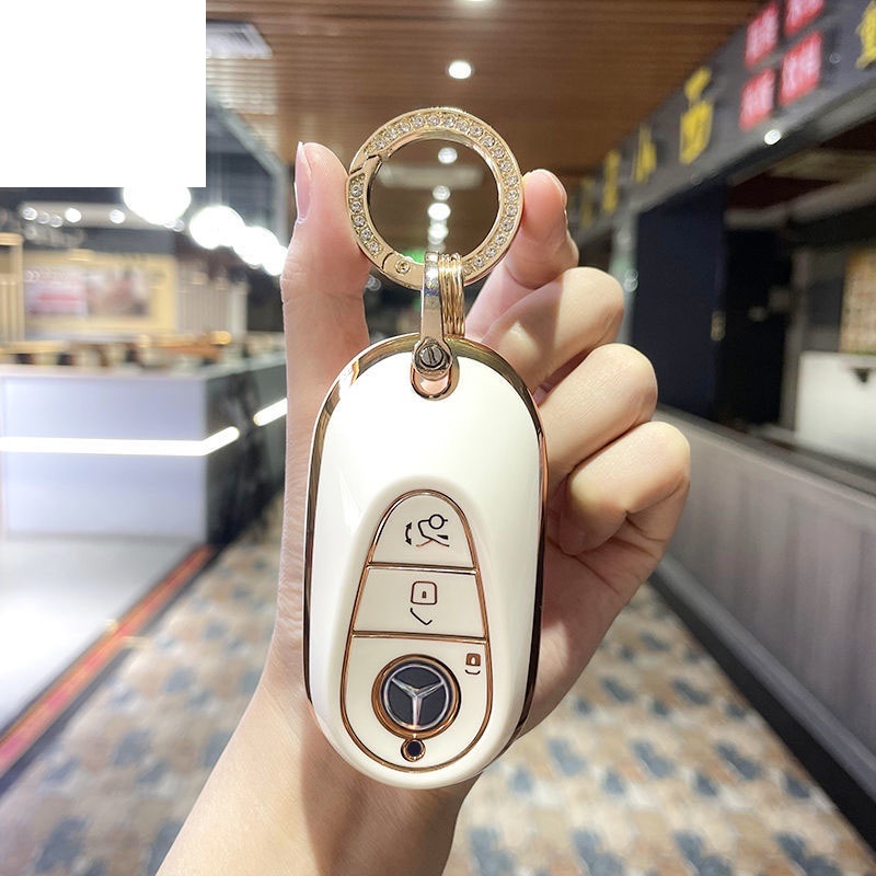 Vỏ Bọc Chìa Khóa Xe Hơi Mercedes Benz 2021 C Class S Class W223 S350 S400 S450 S500 C200 C260 2021
