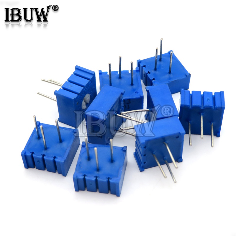 Set 10 Chiết Áp 3386 100 200 500 ohm 1K 2K 5K 10K 20K 50K 100K 200K 500K 1M ohm 103 Chuyên Dụng