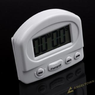 AN Digital Timer Alarm Clock Countdown Gadgets with LCD Display for Kitchen