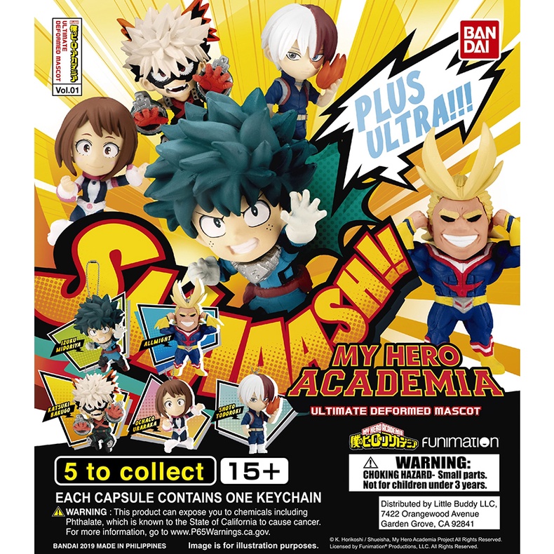 Móc khóa Học viện siêu anh hùng Vol 2